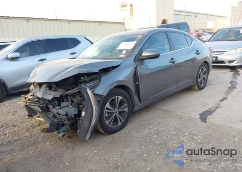 2022 Nissan Sentra Sv Xtronic Cvt from USA, damaged, VIN 3N1AB8CV1NY240985